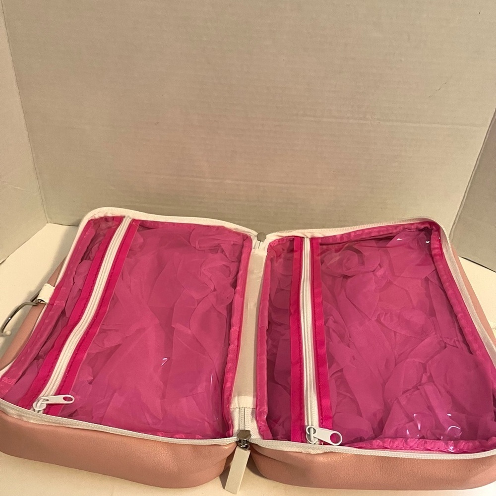 Benefit - Feelin' Gorgeous - Pink Make Up / Cosmetic / Travel Bag - NEW - Picture 4 of 4